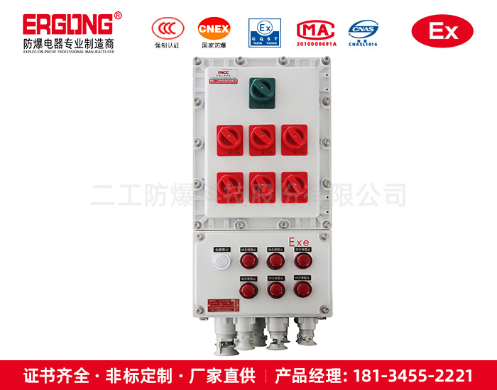 控制照明回路防爆配電箱